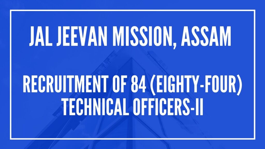 Jal Jeevan Mission Assam