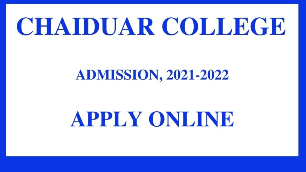 chaiduar college